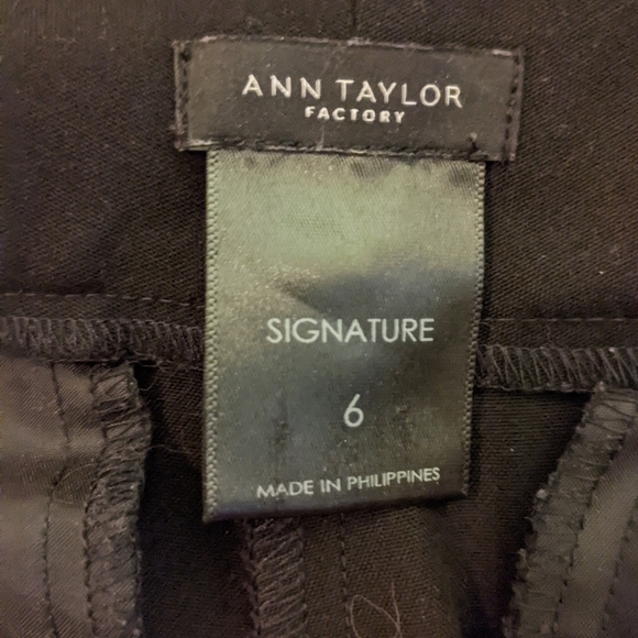 Ann Taylor Factory Black Dress pants - Picture 3 of 4